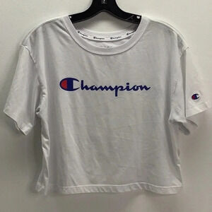 Champion Size Small White Crop Top. Preowned